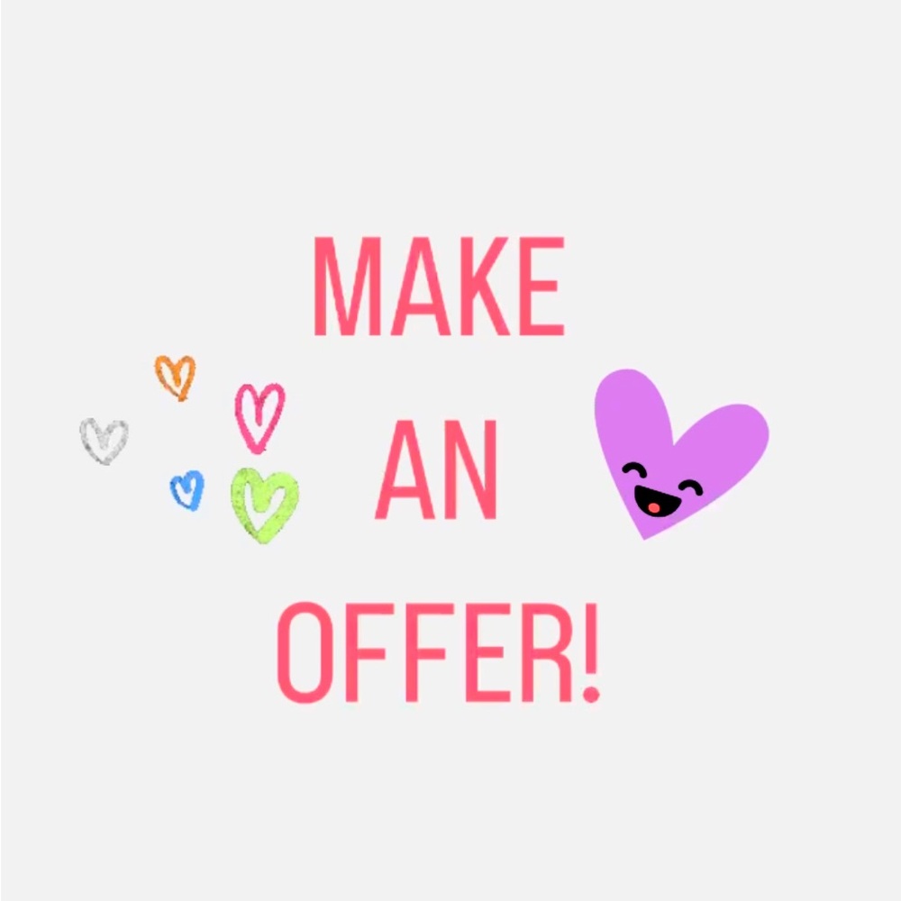 Please feel free to make an offer!